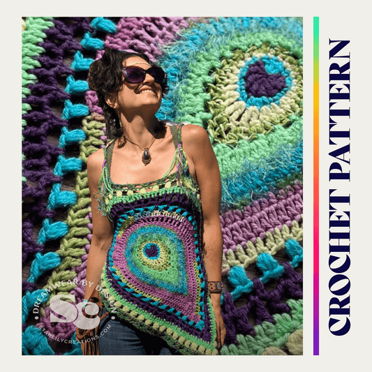 Peacock Top | CROCHET PATTERN