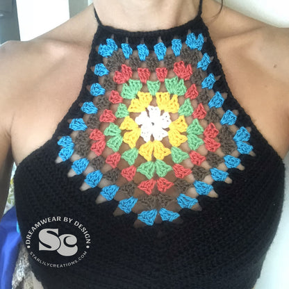 Soul Shine Halter Top | CROCHET PATTERN