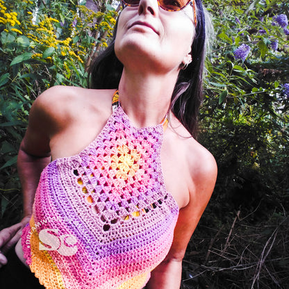 Soul Shine Halter Top | CROCHET PATTERN