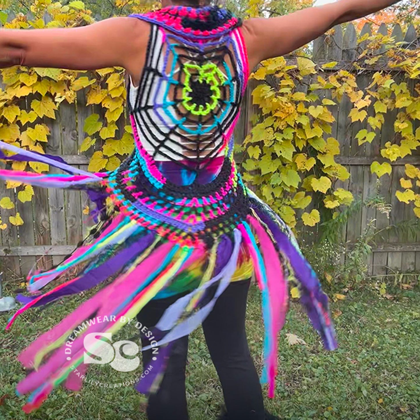 Spider Web Vest | CROCHET PATTERN