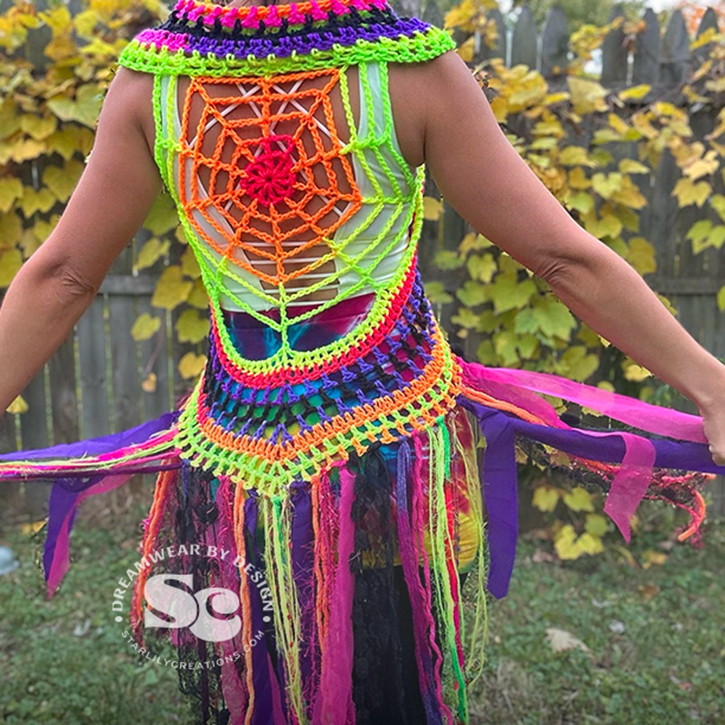 Spider Web Vest | CROCHET PATTERN