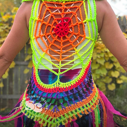 Spider Web Vest | CROCHET PATTERN