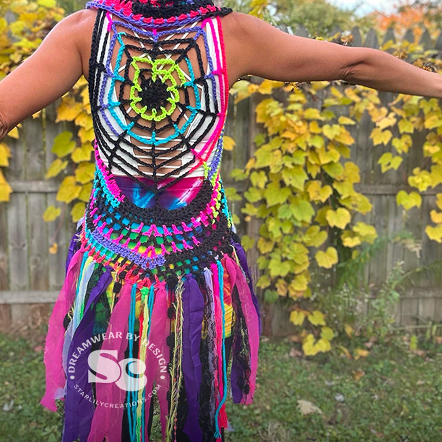 Spider Web Vest | CROCHET PATTERN