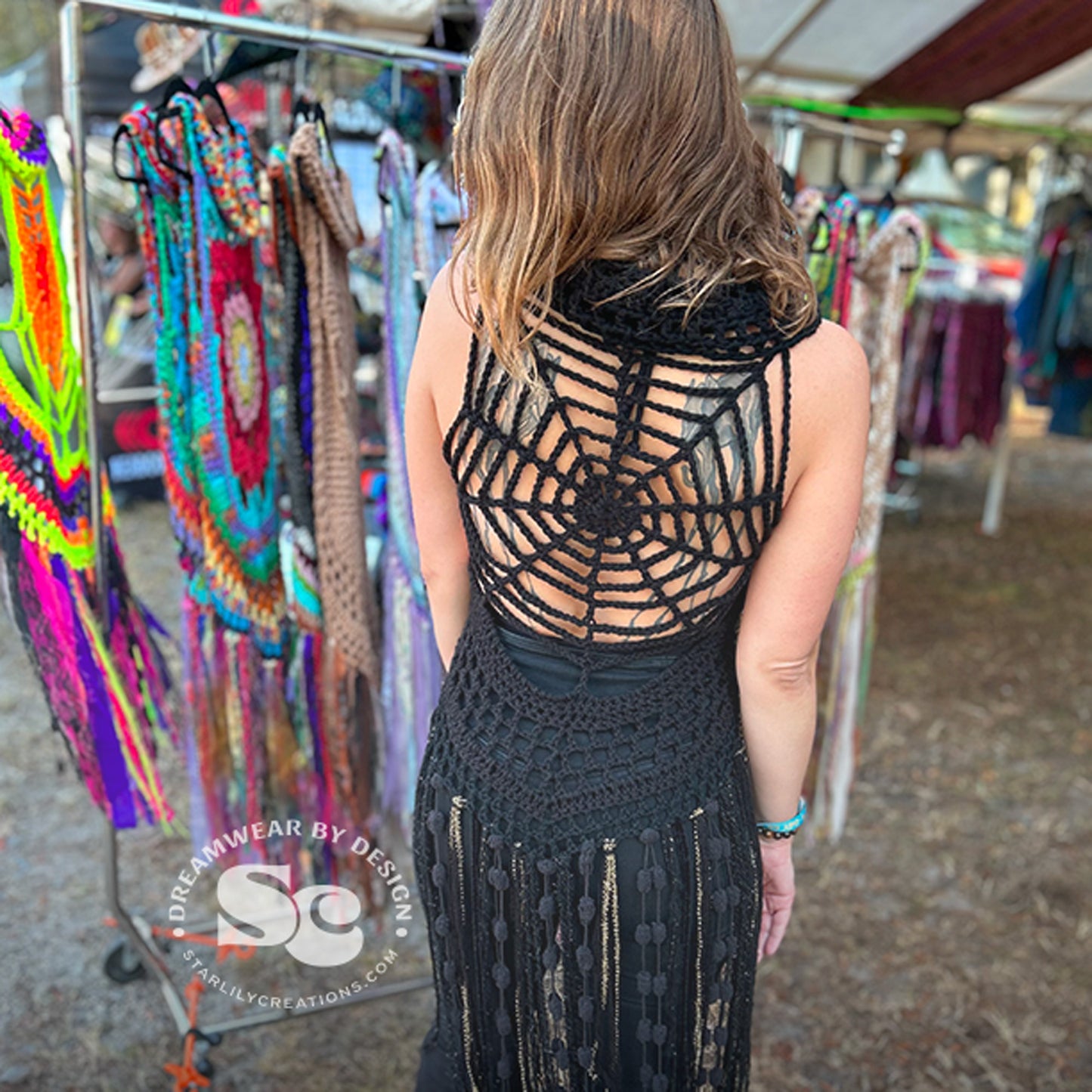 Spider Web Vest | CROCHET PATTERN