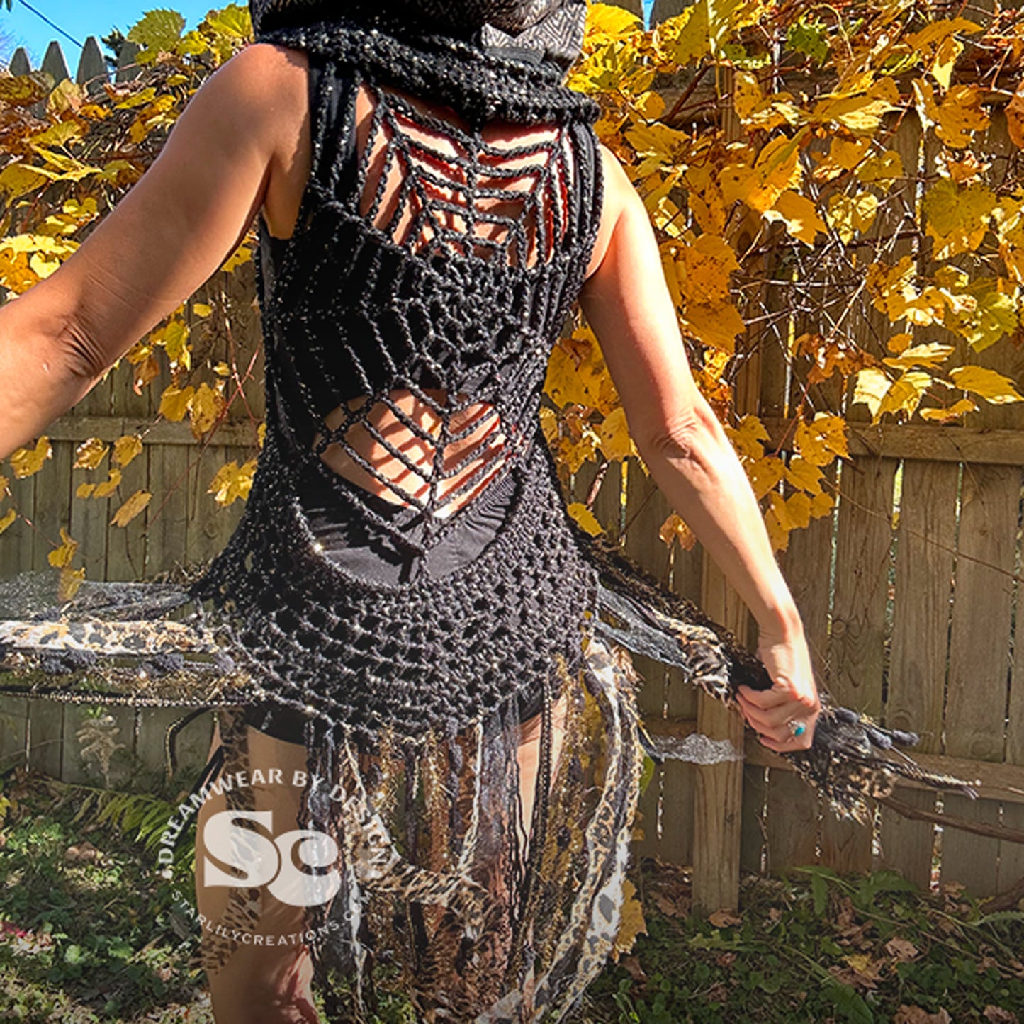 Spider Web Vest | CROCHET PATTERN